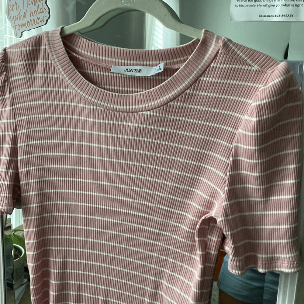Pink Striped Top - Picture 4 of 4